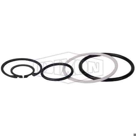 Dixon WS Series High Pressure Wingstyle Repair/Seal Kit, For Use with All Style Coupler 6WS-SKIT